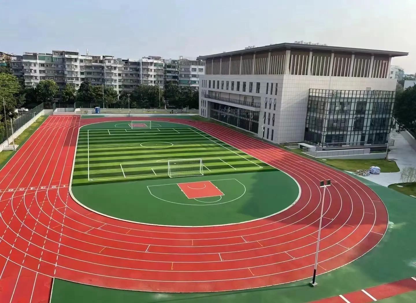 琼海市硅PU材料塑胶篮球场 - 一站式服务